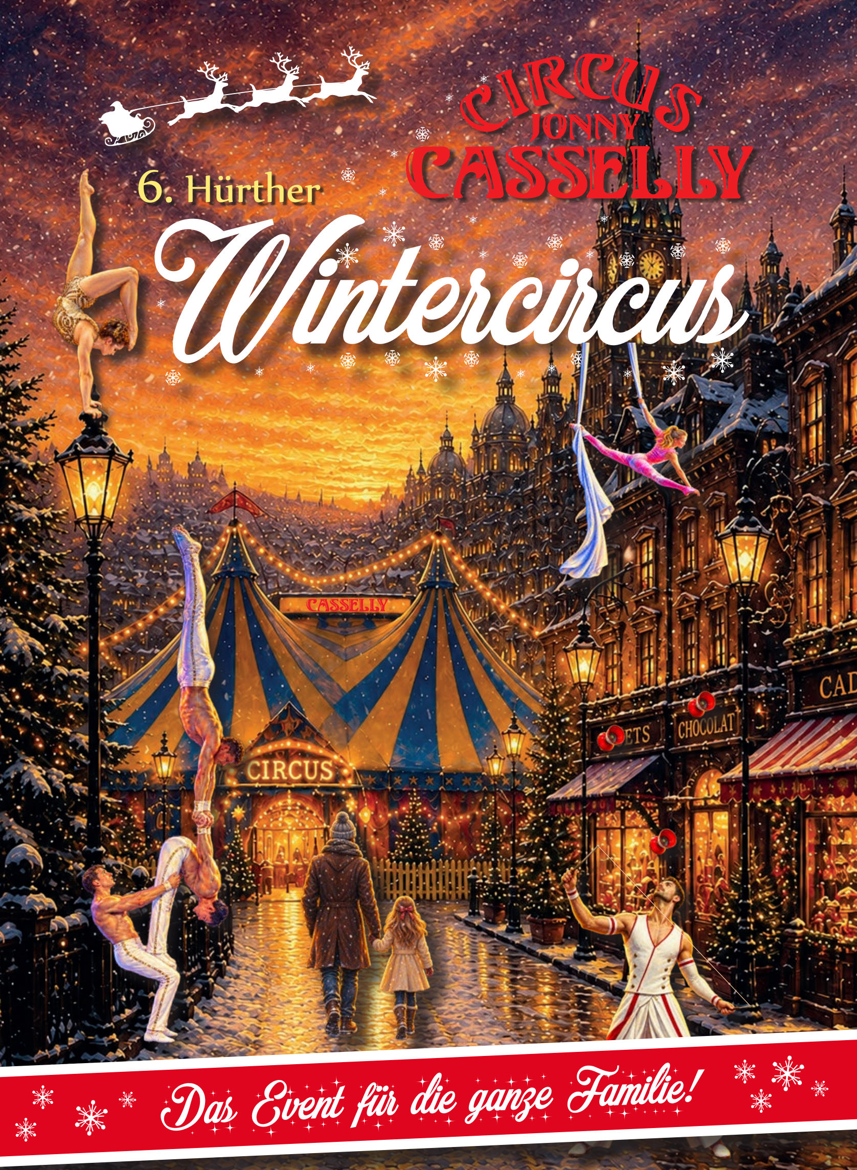 Casselly Wintercircus Hürth 2025 Logo
